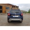 Задній захист AK007 (нерж.) для Dacia Duster 2018+