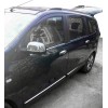 Накладки на зеркала (2 шт, нерж.) OmsaLine - Итальянская нержавейка для Dacia Lodgy 2013+ - 56562-11