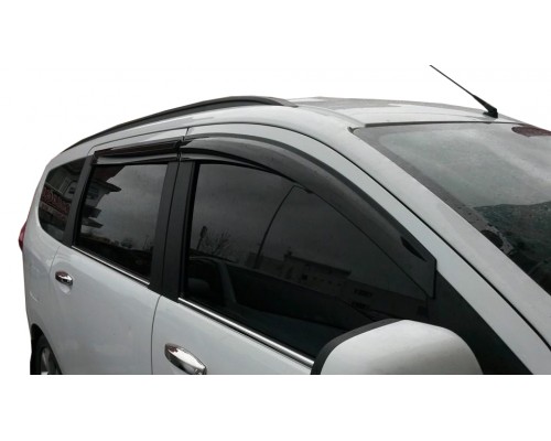 Ветровики (4 шт, Sunplex Sport) для Dacia Lodgy 2013+ - 80493-11