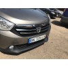 Накладки на грати (2013-2015, 4 шт, нерж.) для Dacia Lodgy 2013+ - 49776-11