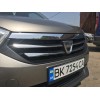 Накладки на грати (2013-2015, 4 шт, нерж.) для Dacia Lodgy 2013+ - 49776-11