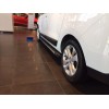 Боковые пороги Maya V1 (2 шт., алюминий) для Dacia Lodgy 2013+ - 51816-11