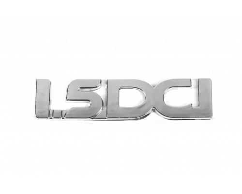 Надпись 1.5DCI (110мм на 25мм, 908928973R) для Dacia Logan II 2008-2013 гг.