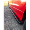 Боковые пороги Maya Red (2 шт., алюминий) для Dacia Sandero 2007-2013 - 61677-11