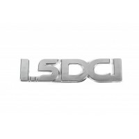 Надпись 1.5DCI (110мм на 25мм, 908928973R) для Dacia Sandero 2007-2013