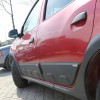 Молдінги (4 шт, ABS, під карбон) для Dacia Duster 2018+