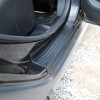 Накладки на дверные пороги EuroCap (4 шт, ABS) для Nissan Qashqai 2014-2021 гг.