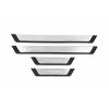 Накладки на пороги Flexill (4 шт.) для Dacia Sandero 2013-2020