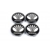 Колпачки в титановые диски 65мм (4 шт) для Daewoo Lanos - 74984-11