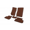 Коврики EVA (коричневые) для Daewoo Lanos