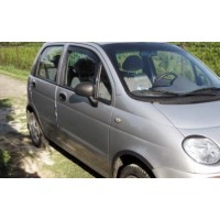 Накладки на арки (4 шт, чорні) для Daewoo Matiz 1998-2008
