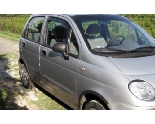 Накладки на арки (4 шт, чорні) для Daewoo Matiz 1998-2008