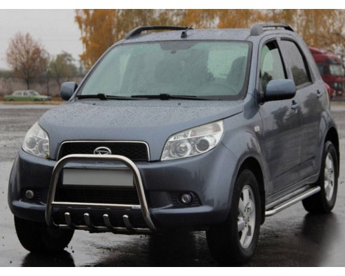 Передня дуга QT006 (нерж.) для Daihatsu Terios 2006+