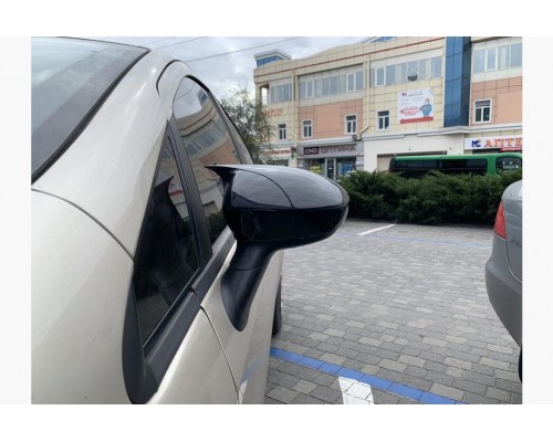 Накладки на зеркала BMW-Style (для Fiat 500, 2 шт) для Fiat 500/500L