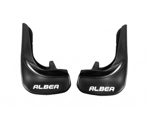 Брызговики EuroCap (2 шт) для Fiat Albea 2002- гг