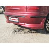 Накладка на задний бампер (Meliset, под покраску) для Fiat Bravo 2008↗ гг.