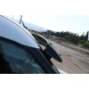 Козырек на лобовое стекло (черный глянец, 5мм) для Fiat Doblo I 2001-2005 - 70080-11