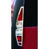 Накладка на стопы (2 шт, нерж.) OmsaLine - Итальянская нержавейка для Fiat Doblo I 2001-2005 - 53381-11