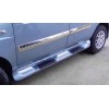 Боковые пороги Sorento тип (под покраску) для Fiat Doblo I 2001-2005 - 49457-11