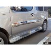 Бічні пороги Sorento тип (під фарбування) для Fiat Doblo II 2005+ - 48970-11