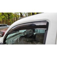 Вітровики (2 шт, Sunplex Sport) для Fiat Doblo II 2005+
