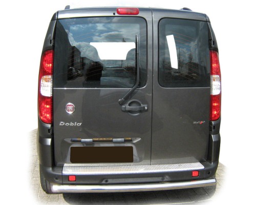 Задня дуга AK002 (нерж.) для Fiat Doblo II 2005+