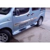 Бічні пороги Sorento тип (під фарбування) для Fiat Doblo II 2005+ - 48970-11