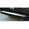 Накладки на задний бампер OmsaLine (нерж.) Матовая для Fiat Doblo II 2005+ - 56493-11