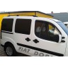 Рейлинги Черные Макси база, металлические ножки для Fiat Doblo II 2005+ - 53394-11