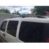 Рейлинги Черные Макси база, металлические ножки для Fiat Doblo II 2005+ - 53394-11