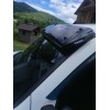 Козирок на лобове скло (чорний глянець, 5мм) для Fiat Doblo II 2005+ - 68375-11