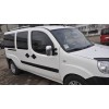 Рейлінги Хром Максі база, металеві ніжки для Fiat Doblo II 2005+