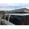 Рейлінги Хром Максі база, металеві ніжки для Fiat Doblo II 2005+