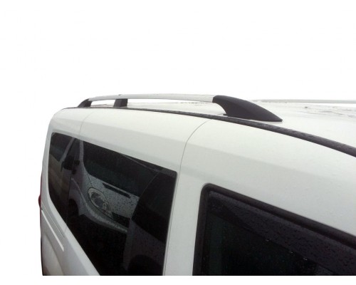 Рейлинги Хром Maxi, Металлические ножки для Fiat Doblo III nuovo 2010+ и 2015+ - 75300-11