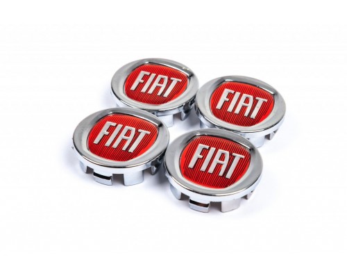 Ковпачки в оригінальні диски 49/42,5 мм (4 шт) для Fiat Doblo III nuovo 2010+ та 2015+ - 54391-11