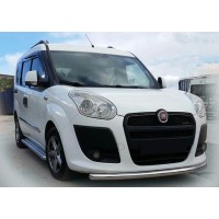 Передній захист ST008 (нерж.) 2010-2015, 51 мм для Fiat Doblo III nuovo 2010+ та 2015+