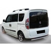 Задняя дуга AK002 (нерж.) для Fiat Doblo III nuovo 2010+ и 2015+