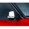 Накладки на зеркала (2 шт, ABS) OmsaLine - Хромированный пластик для Fiat Doblo III nuovo 2010+ и 2015+ - 53424-11