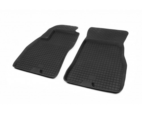 Резиновые коврики Big Board (2 шт, Polytep) для Fiat Doblo III nuovo 2010+ и 2015+ - 63034-11