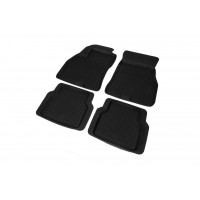 Резиновые коврики с бортом (4 шт, Polytep) для Fiat Doblo III nuovo 2010+ и 2015+