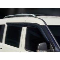 Ветровики (4 шт, Sunplex Sport) для Fiat Doblo III nuovo 2010↗ и 2015↗ гг.