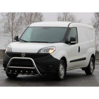 Кенгурятник WT003 (нерж.) 51 мм для Fiat Doblo III nuovo 2010+ та 2015+