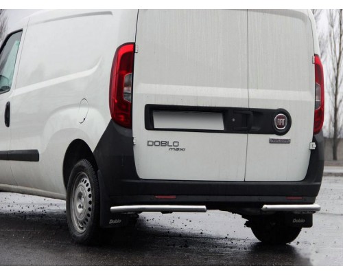 Задні куточки AK003 (нерж.) для Fiat Doblo III nuovo 2010+ та 2015+