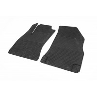 Резиновые коврики (2 шт, Polytep) для Fiat Doblo III nuovo 2010+ и 2015+