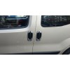 Окантовка дверних ручок (4 шт, нерж) Carmos - Турецька сталь для Fiat Doblo III nuovo 2010+ та 2015+ - 53419-11