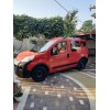 Накладки на арки (4 шт, чорні) 2 бічні двері, Металеві для Fiat Fiorino/Qubo 2008+