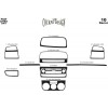Накладки на панель Алюміній для Fiat Linea 2006-2018