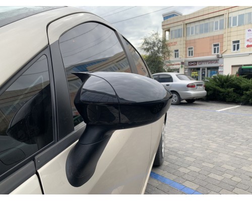 Накладки на дзеркала BMW-style (2 шт) для Fiat Linea 2006-2018 - 80792-11