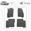Гумові килимки (4 шт, Stingray Premium) для Fiat Punto Grande / EVO 2006+ та 2011+ - 51560-11