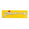 Надпись Punto для Grande (красная точка, 1518b) для Fiat Punto Grande/EVO 2006-2018 гг.